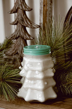 20oz Christmas Tree Mason Jar Candles