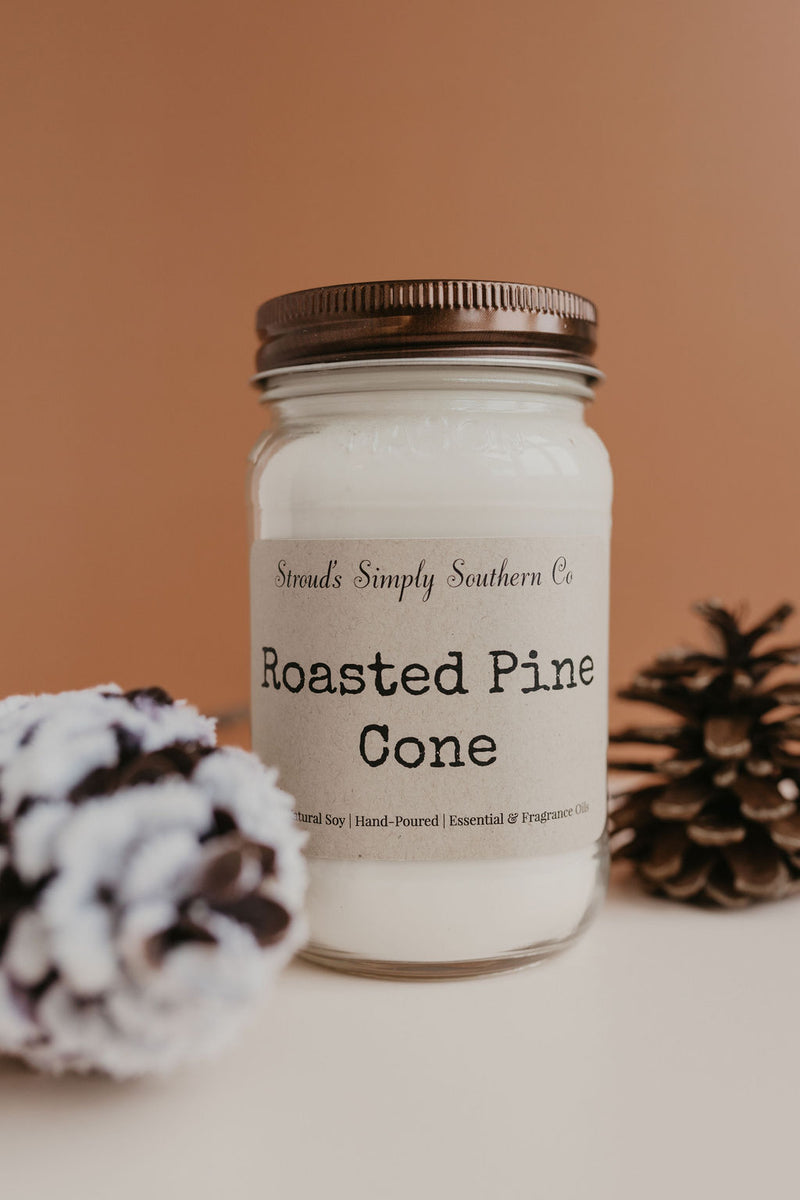 Roasted Pine Cone Soy Candle
