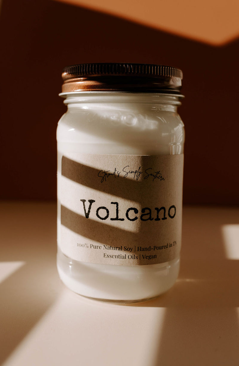 Volcano Soy Candle Capri Blue Type-Free Shipping