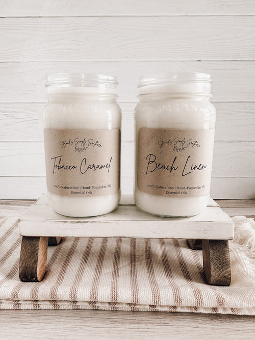 Bundle of 2 Best Sellers 16oz Soy Candle-Free Shipping