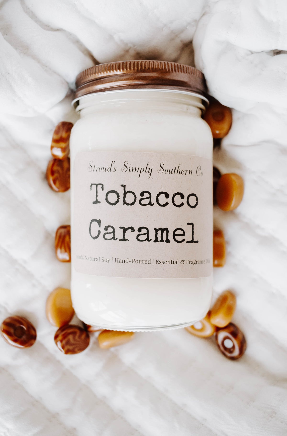 Tobacco Caramel Soy Candles