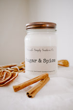 Sugar & Spice Christmas Candle