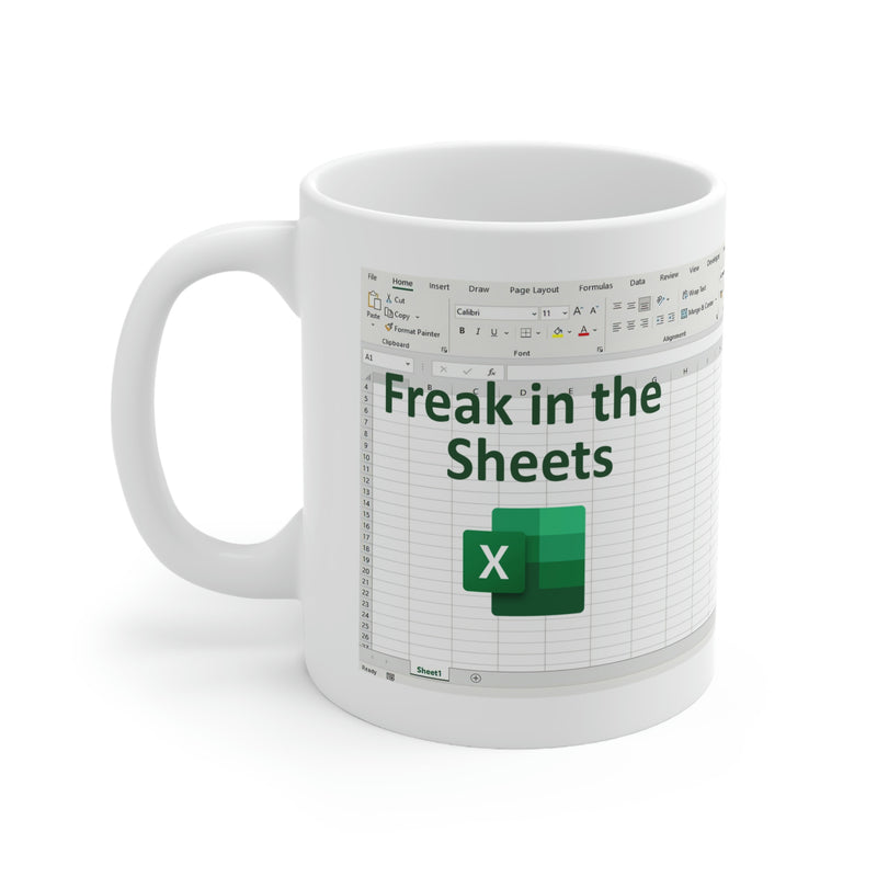 Sheets Excel Mug