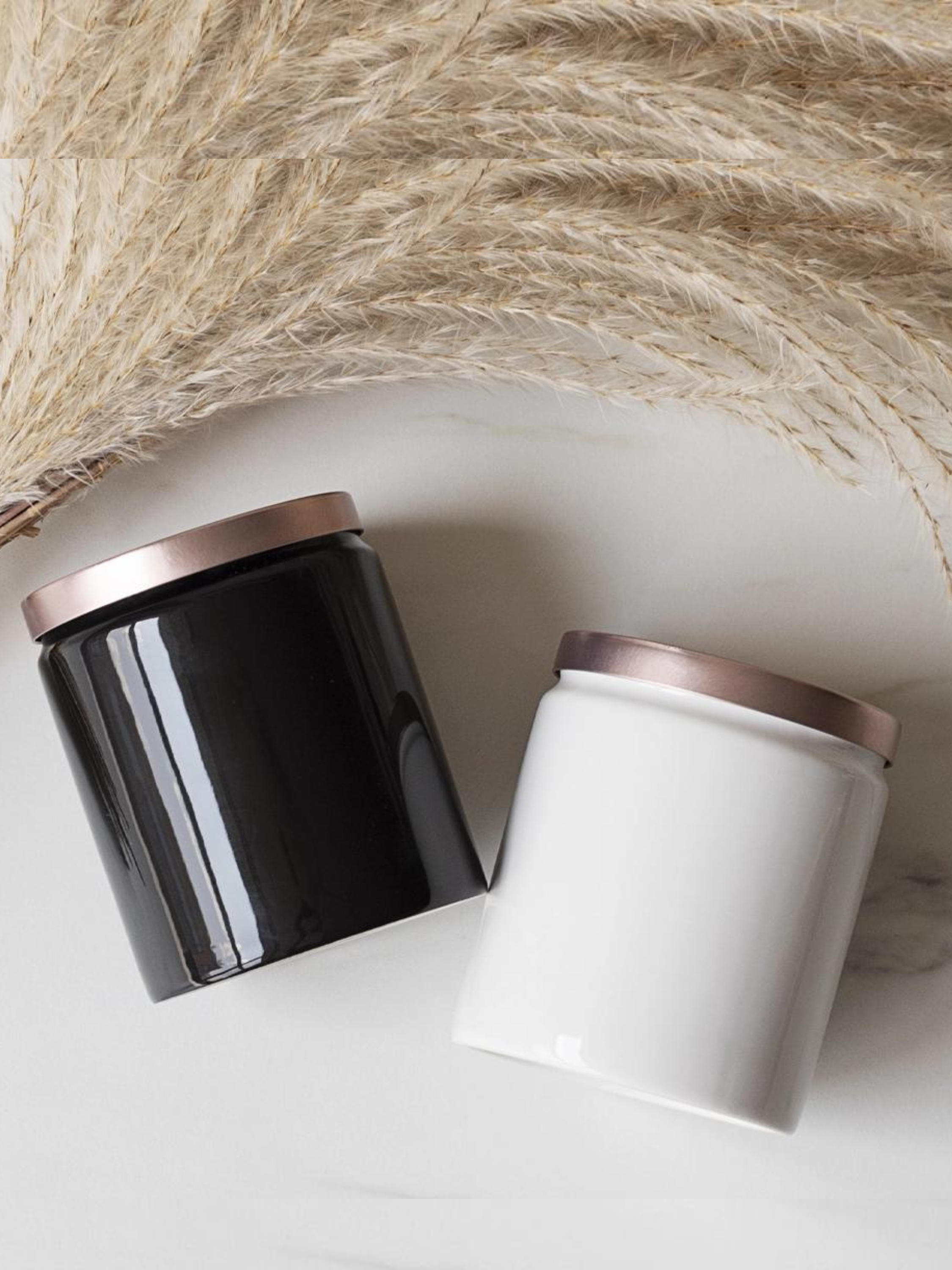 Luxury Ceramics Wood Grain Candle Jar (Soil) – Lightinjar