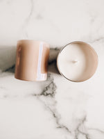 Iridescent Blush Jar Soy Candles-Choose Scent
