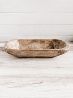 Primitive Antique Pine Dough Bowl -Free Shipping