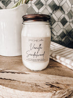 Vanilla Sandalwood Candles-Free Shipping