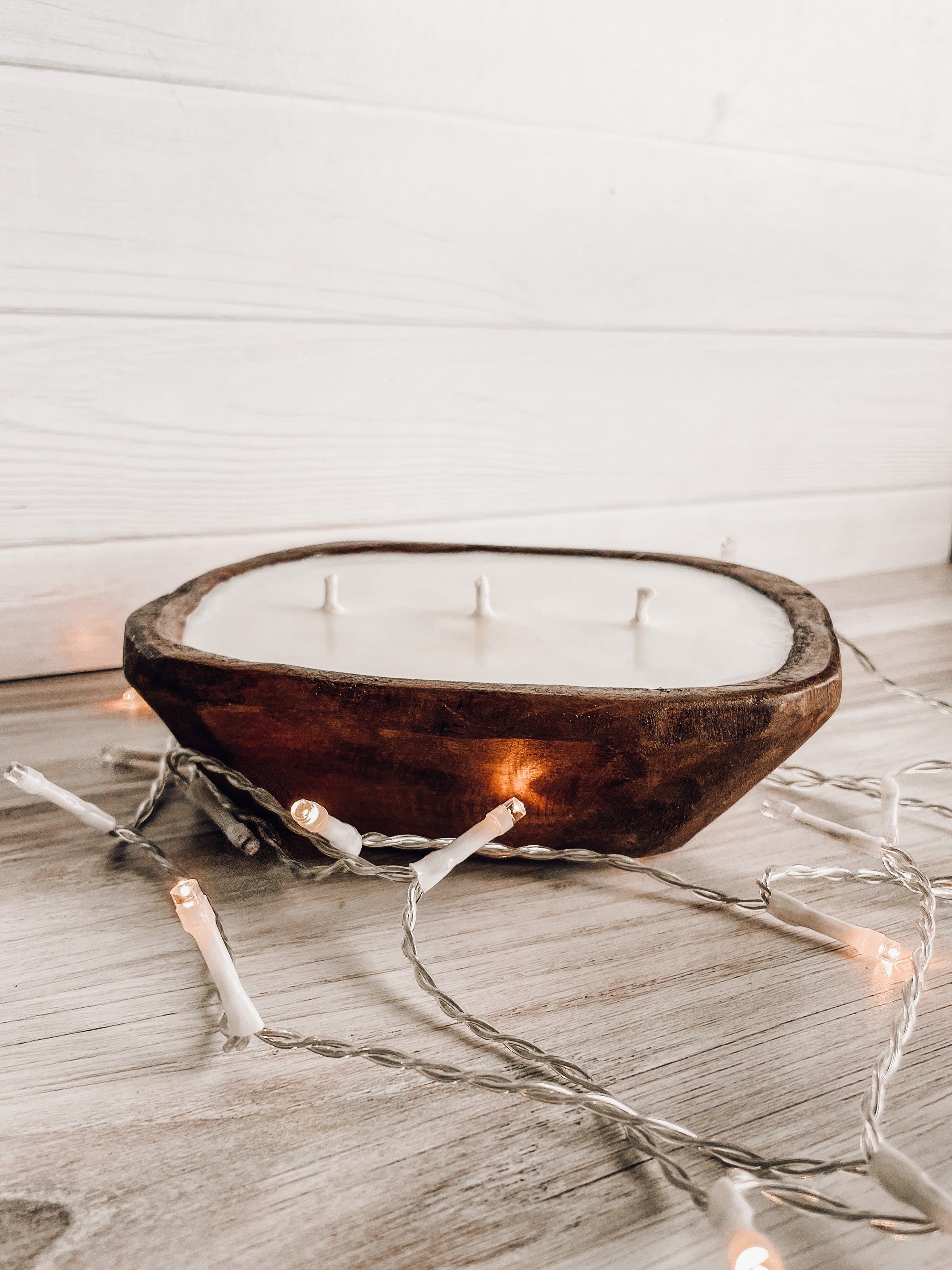 Dough Bowl Candle - Brown 6 Wick – Crystal's Candle Co.
