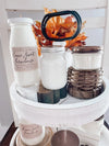 Farmhouse Milk Jar Soy Candle Bundle of 2 - stroudsimplysouthernco