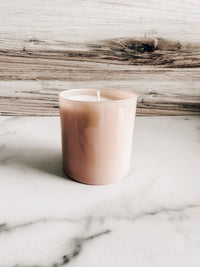 Iridescent Blush Jar Soy Candles-Choose Scent