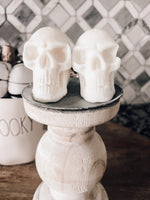 Skull Soy Candle Molds Set of 2