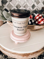 8oz Farmhouse Mason Jar Scented Soy Candle - stroudsimplysouthernco