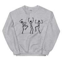 Skeletons Graphic Crewneck Sweatshirt